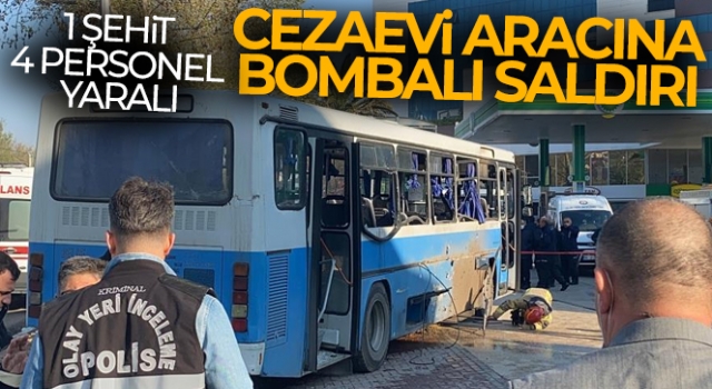 Bursa'da cezaevi aracına bombalı saldırı!