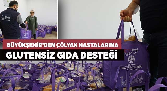 Büyükşehir’den çölyak hastalarına glutensiz gıda desteği
