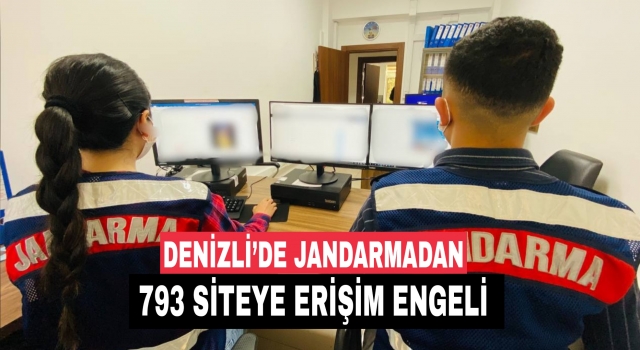 Denizli’de yasa dışı 793 siteye erişim engeli