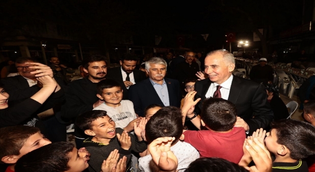 İftar sofrası Sevindik Mahallesi’nde kuruldu