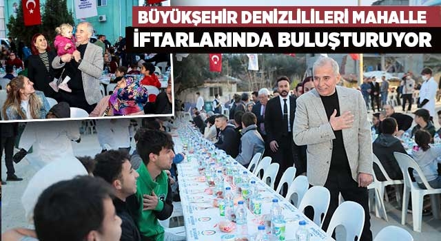 İlk mahalle iftarı Eskihisar’da