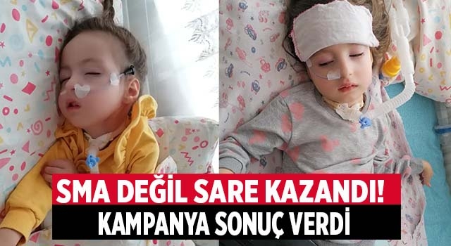 SMA hastası Sare Uluçay sağlığına kavuşması için gereken para toplandı