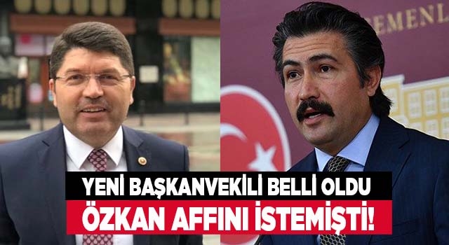 Cahit Özkan sonrası Ak Parti'nin yeni grup başkanvekili belli oldu