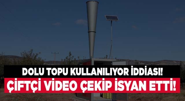 Denizli’de çiftçinin dolu topu isyanı, “Bu böyle olmaz, ürünlerimiz kuruyacak’