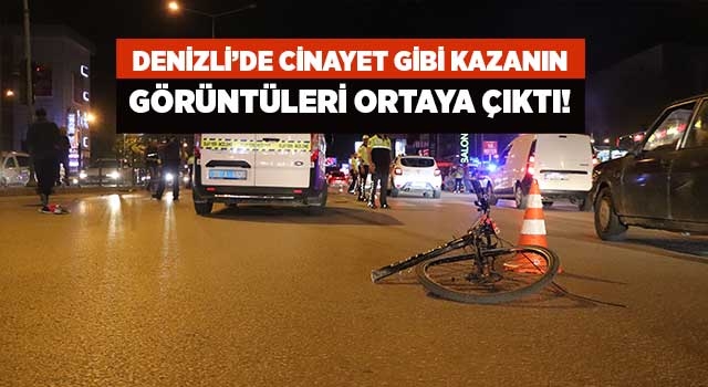 Denizli’de cinayet gibi kazanın görüntüleri ortaya çıktı!