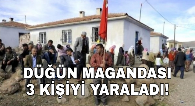 Denizli’de maganda düğünde silahıyla 3 kişiyi yaraladı