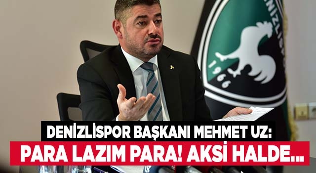 Denizlispor’da kriz! Para yok, yönetim görevi bırakma restini çekti