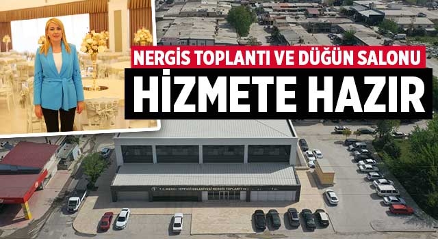 Merkezefendi Belediyesi  Nergis Toplantı ve Düğün Salonu Hizmete Hazır
