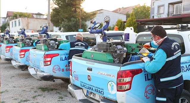 Sivrisinek Ve Haşeresiz Bir Yaz İçin İlaçlama Çalışmaları Başladı