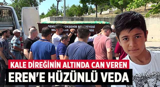 14 yaşındaki Eren Işık, gözyaşları arasında toprağa verildi