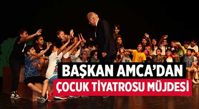 Başkan Amca’dan Çocuk Tiyatrosu müjdesi