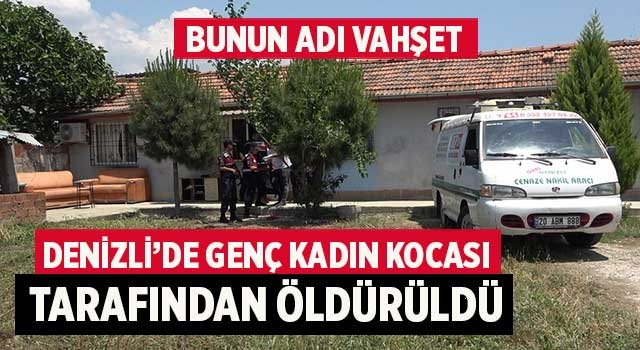 Denizli'de kadın cinayeti! Şiddet uyguladığı eşini 5 el kurşunla öldürdü