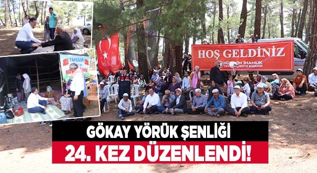 Gökay Yörük Şenliği 24. kez düzenlendi