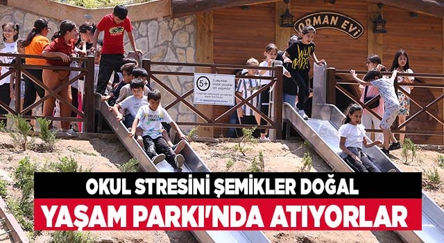 Okul Stresini Şemikler Doğal Yaşam Parkı'nda Atıyorlar
