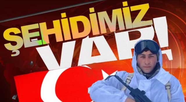 Pençe-Kilit Operasyonunda Piyade Uzman Çavuş Sercan Baş şehit oldu