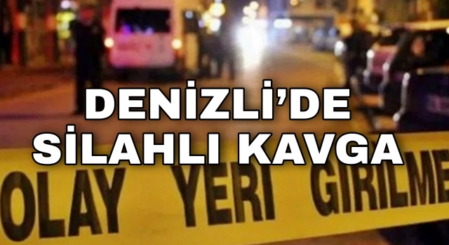 Denizli’de parkta 2 grup arasında  silahlı kavga!