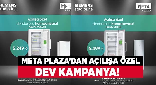Meta Plaza’da açılışa özel dev indirim kampanyası