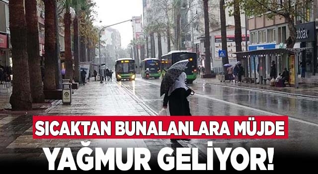 Denizli'ye kavurucu sıcakların ardından serinleten haber