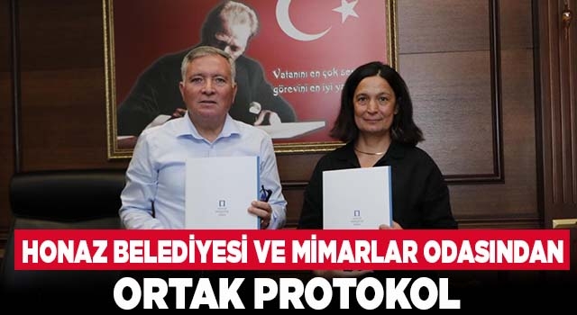Honaz Belediyesi, Mimarlar Odası ile dayanışma işbirliği protokolü imzaladı