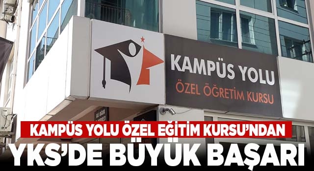 Kampüs Yolu’nda YKS’de büyük başarı