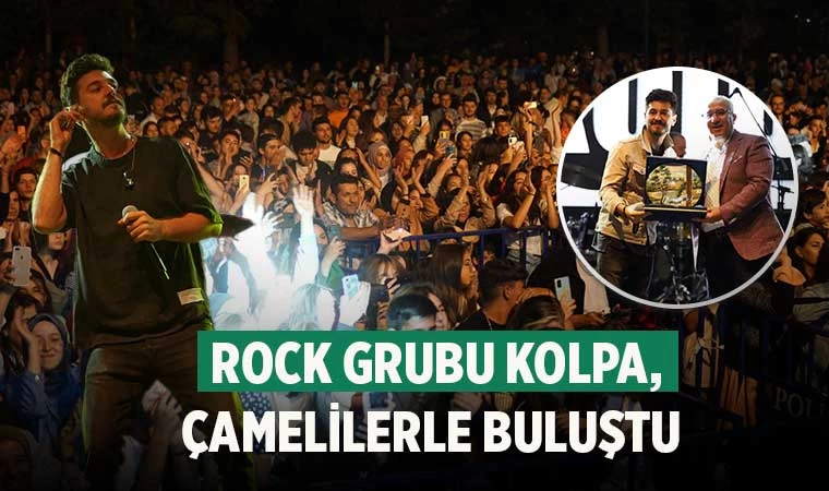 Rock grubu Kolpa, Çamelilerle buluştu