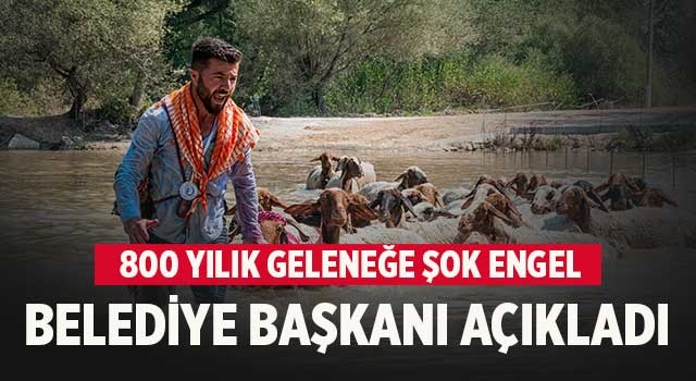 Sudan Koyun Geçirme ve Çoban Bayramına şap hastalığı engeli