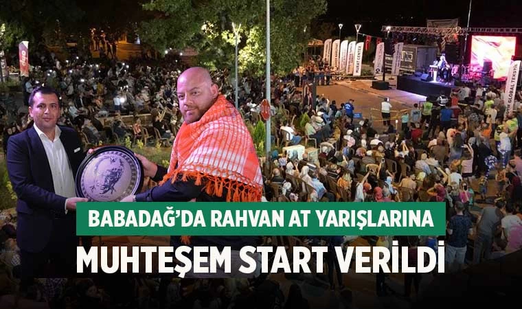 Babadağ’da Rahvan At Yarışlarına Muhteşem Start Verildi