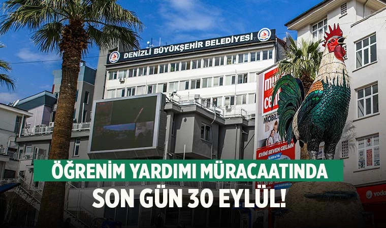 Büyükşehir öğrenim yardımı müracaatında son gün 30 Eylül
