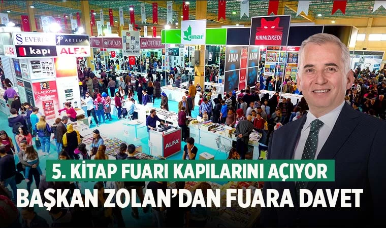 Denizli 5. Kitap Fuarı kapılarını cuma günü açıyor