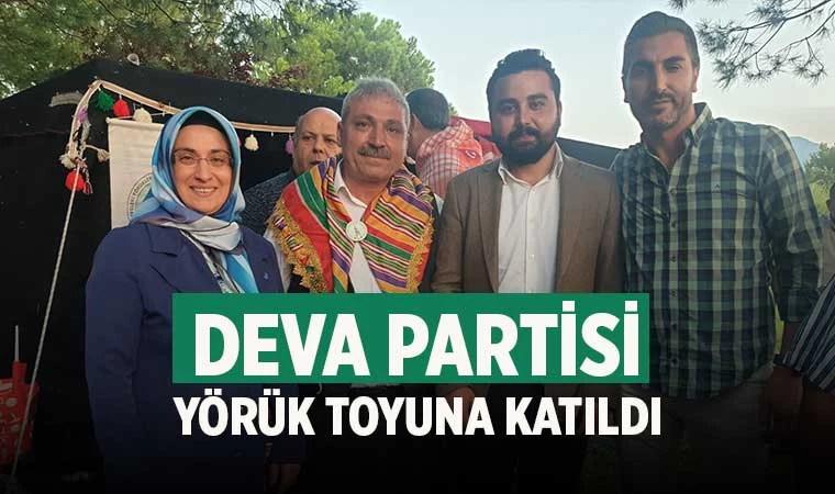 Deva Partisi Yörük Toyuna katıldı
