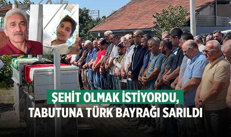 Kaza kurbanı genç ve amcası son yolculuğuna uğurlandı