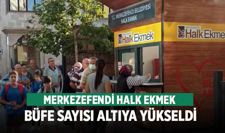 Merkezefendi Halk Ekmek Büfe Sayısı Altıya Yükseldi