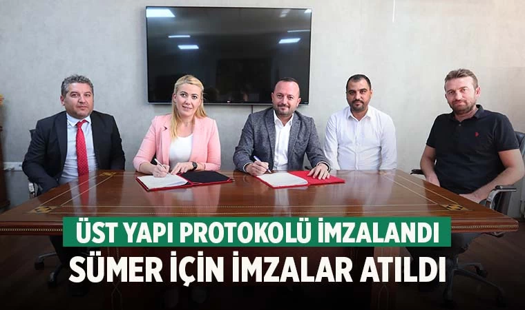 Merkezefendi’de Sümer Mahallesi için imzalar atıldı