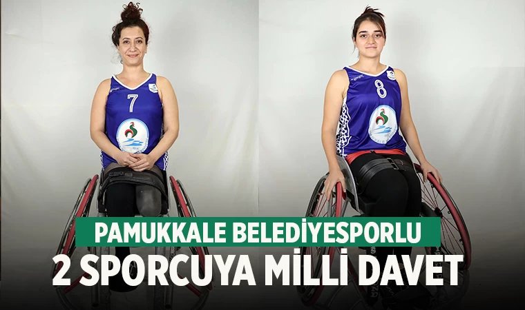 Pamukkale Belediyesporlu 2 Basketbolcuya Milli Davet