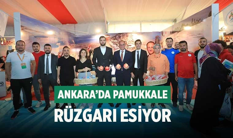 Ankara’da Pamukkale rüzgarı esiyor