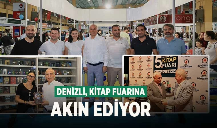 Denizli, Kitap Fuarına Akın Ediyor