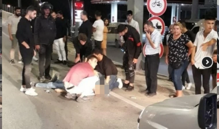 Denizli’de ticari aracın çarptığı yaya ağır yaralandı