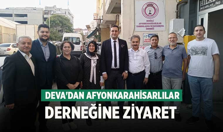Deva'dan Afyonkarahisarlılar Derneğine ziyaret