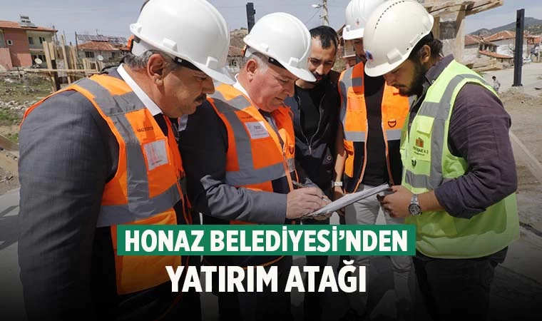 Honaz Belediyesi’nden Yatırım Atağı
