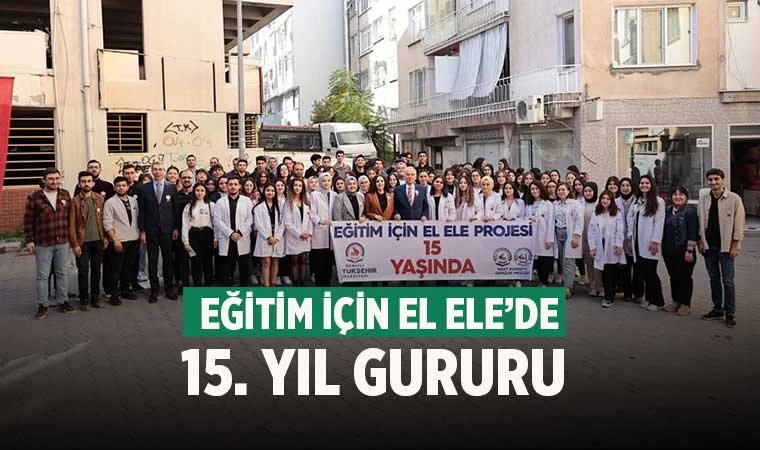 15 yılda binlerce öğrenci projeden faydalandı