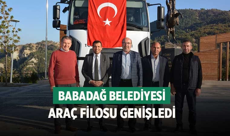 Babadağ Belediyesi Araç Filosu Genişledi