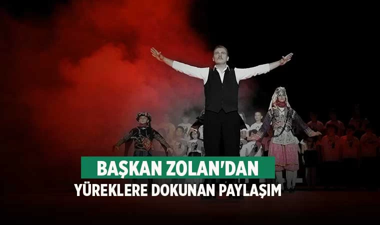 Başkan Osman Zolan'dan yüreklere dokunan paylaşım