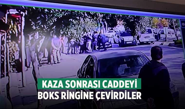Denizli’de kaza sonrası tekme tokatlı kavga