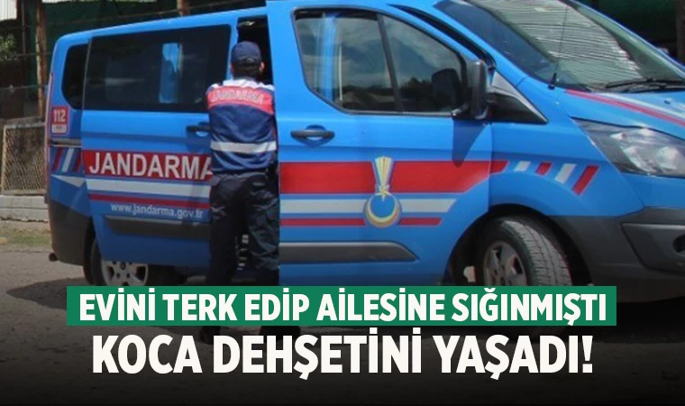 Denizli’de evini terk eden kadın koca dehşeti yaşadı