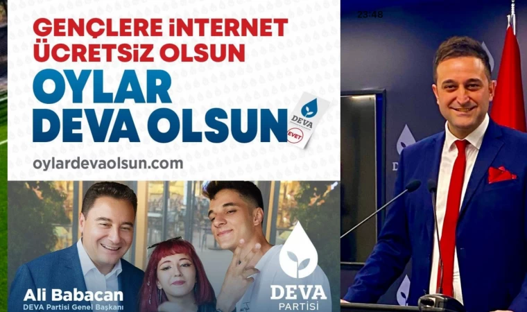 Deva Partisi'nden gençlere müjde