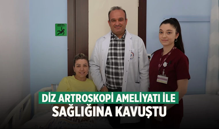 Diz Artroskopi Ameliyatı İle Sağlığına Kavuştu