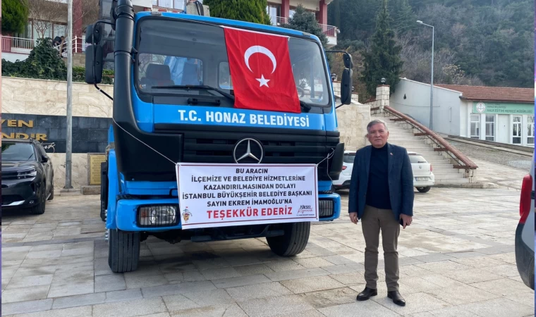 İmamoğlu’ndan Honaz'a araç hediyesi