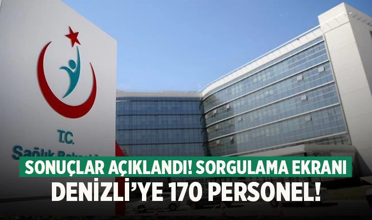 Sağlık Bakanlığı 11 bin 317 işçi alımı sonuçları sorgulama ekranı