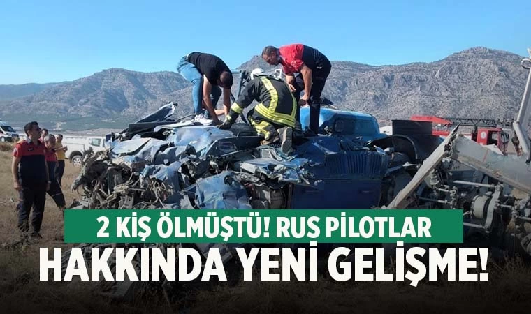 2 kişinin öldüğü helikopter kazasıyla ilgili yeni gelişme
