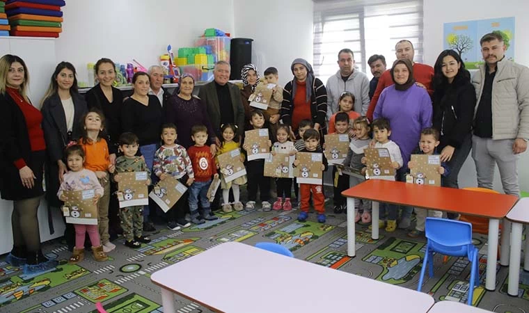Honaz Belediyesi Gündüz Bakımevinde karne heyecanı